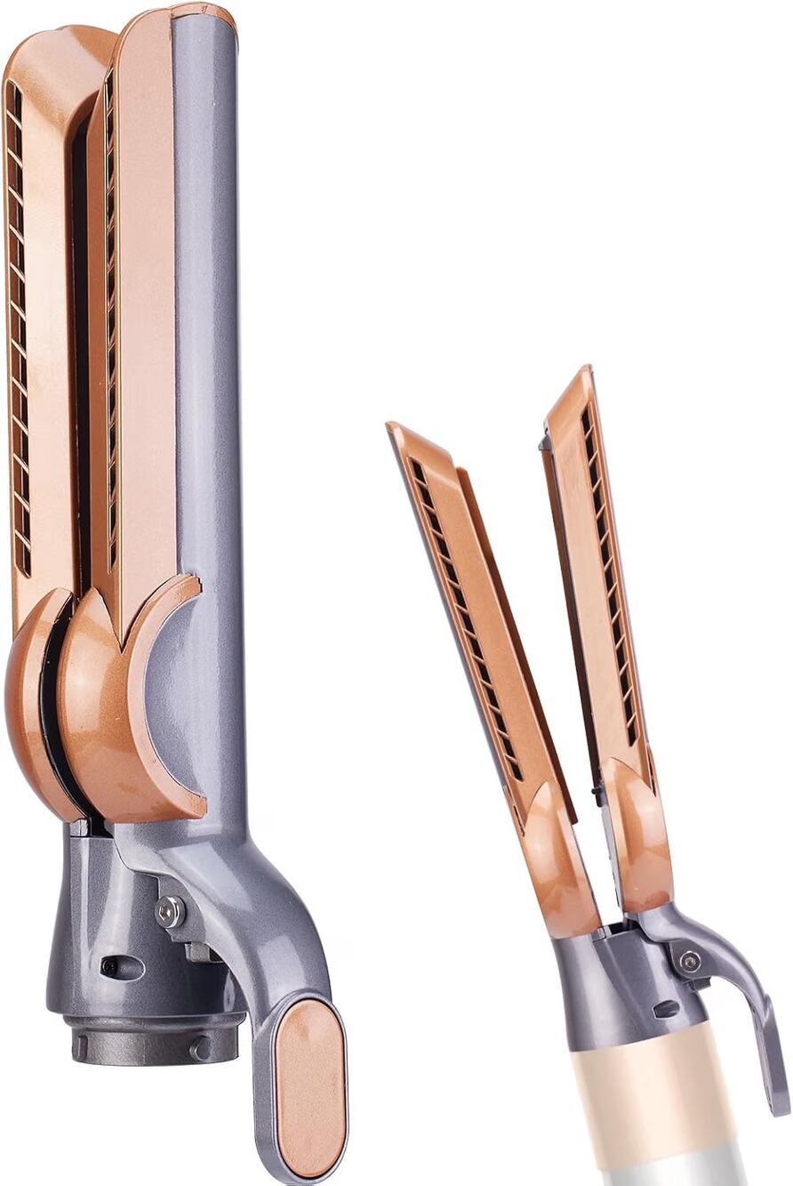 Ndoge Airflow Attachment Compatible With Dyson Airwrap, Hair Smooth Attac-Copper